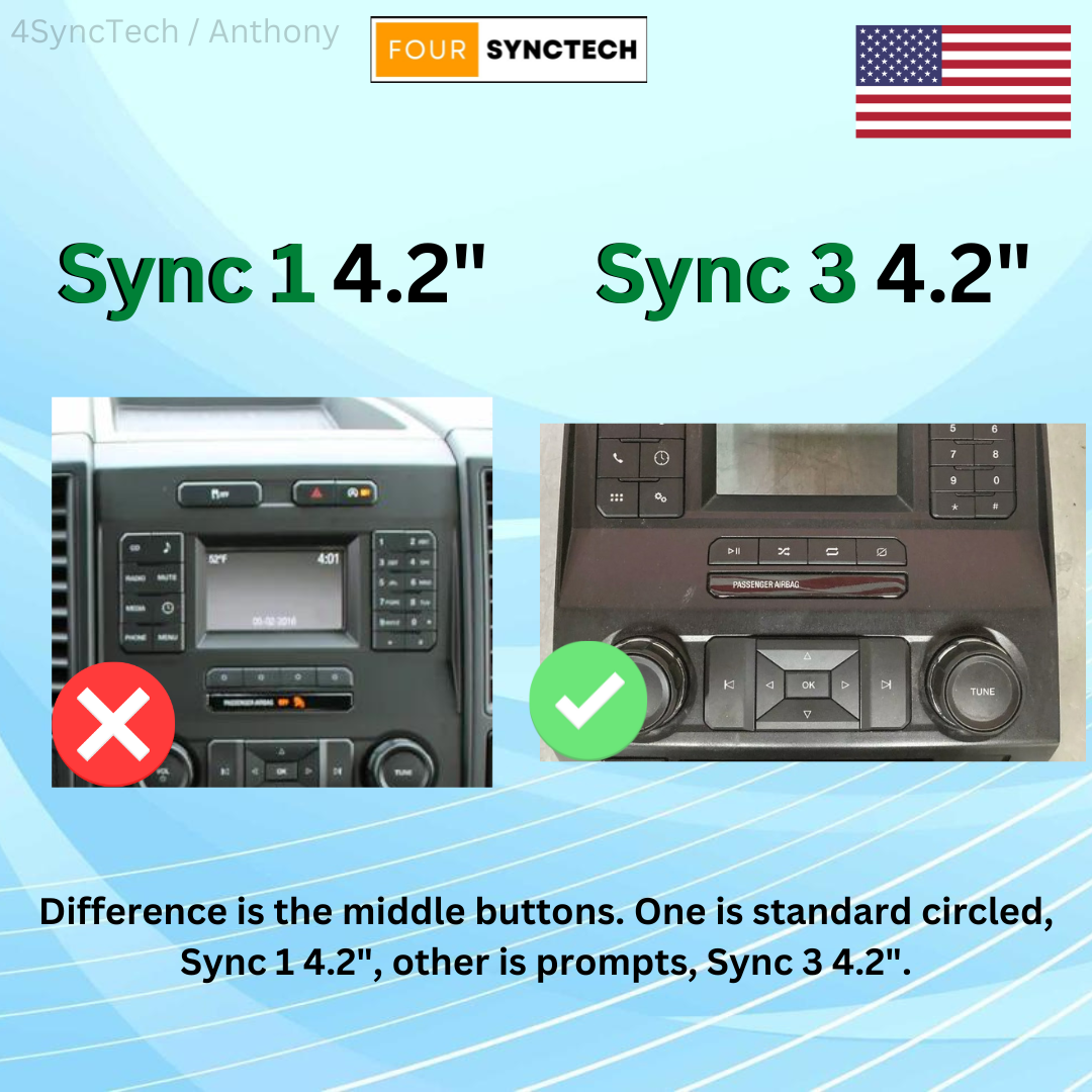 2018-2020 Ford F-150 Mustang Power + Data Harness (Sync 3 4.2" to Sync 3 8")
