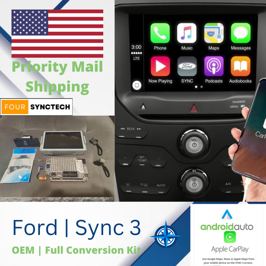 2011 - 2015 Ford Edge Sync 3 Conversion Full Kit