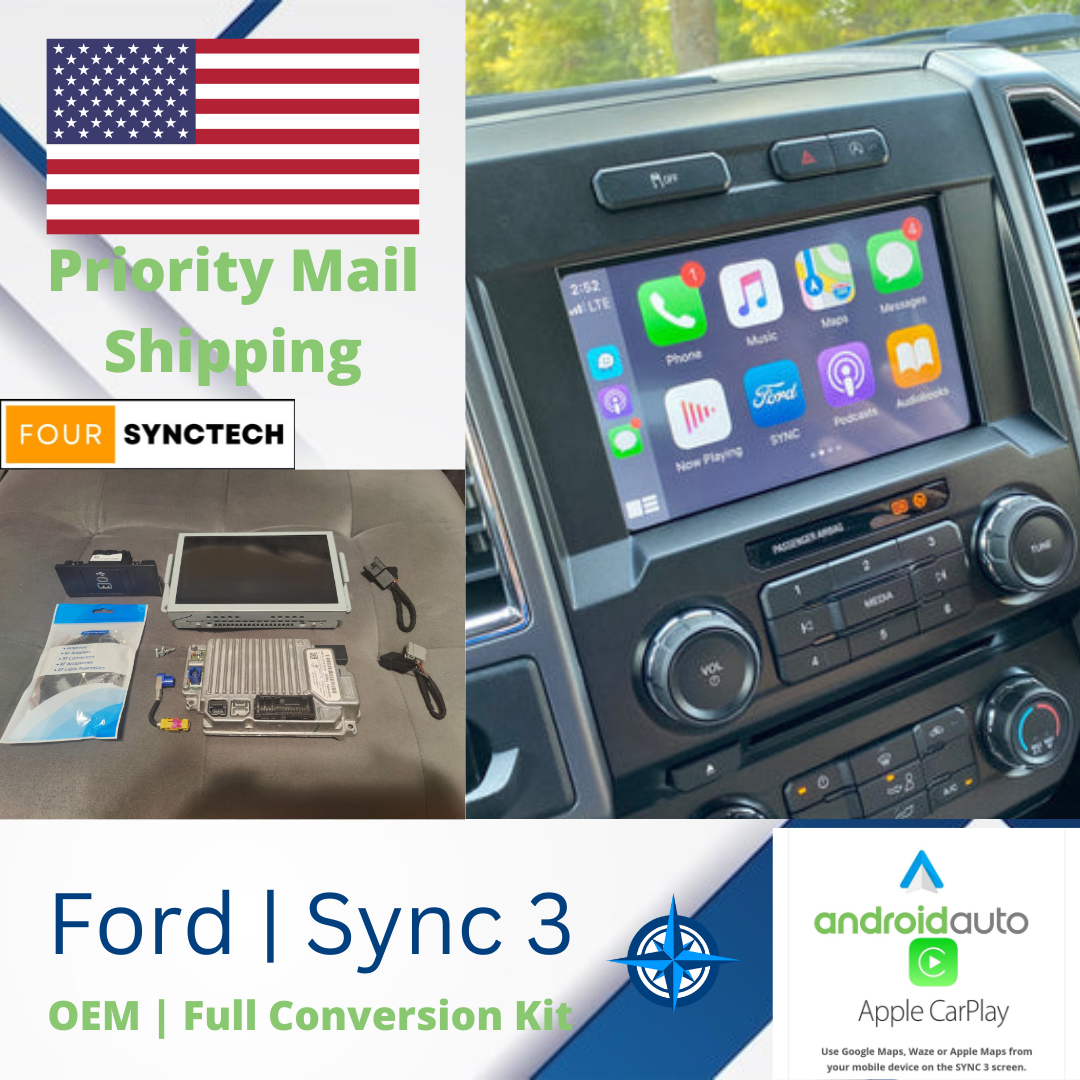 2015 - 2017 Ford F-150 Sync 2 to 3 Full Conversion Kit