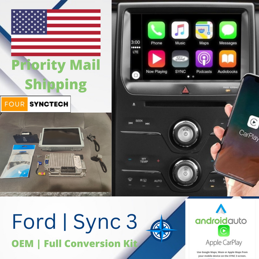 2013 - 2015 Ford Flex Sync 3 Conversion Full Kit