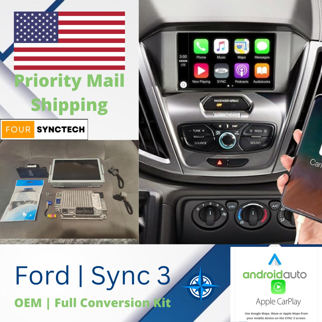 2013 - 2016 Ford Transit Sync 3 Conversion Full Kit