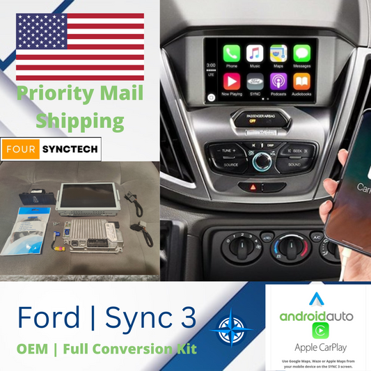 2013 - 2016 Ford Transit Sync 3 Conversion Full Kit