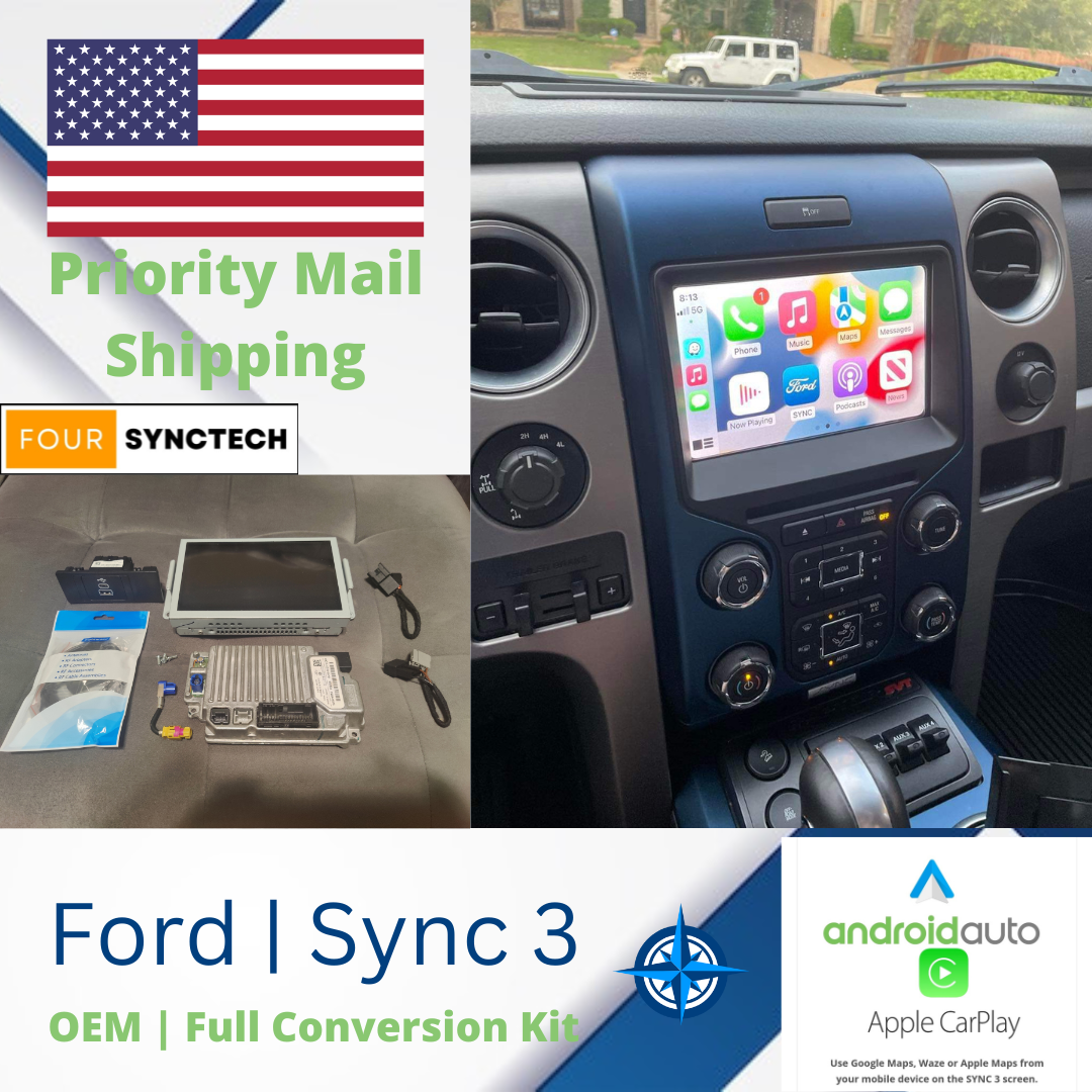 2013 - 2014 Ford F-150 Sync 3 Conversion Full Kit