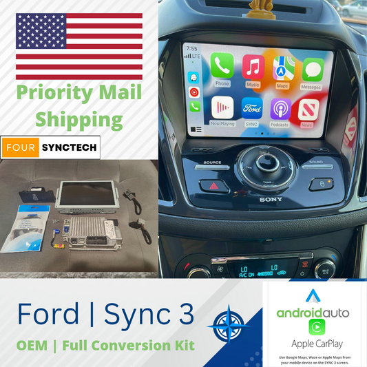 2013 - 2016 Ford Escape Sync 3 Conversion Full Kit