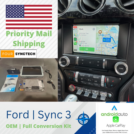 2015 - 2017 Ford Mustang Sync 3 Conversion Full Kit