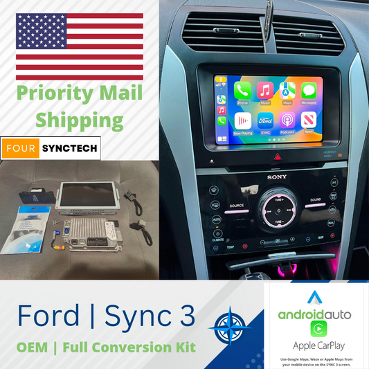 2011 - 2017 Ford Explorer Sync 3 Conversion Full Kit
