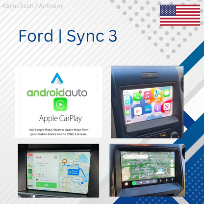 2016+ Ford Sync 3 APIM + 8" Screen (OEM and Updated to V3.4)