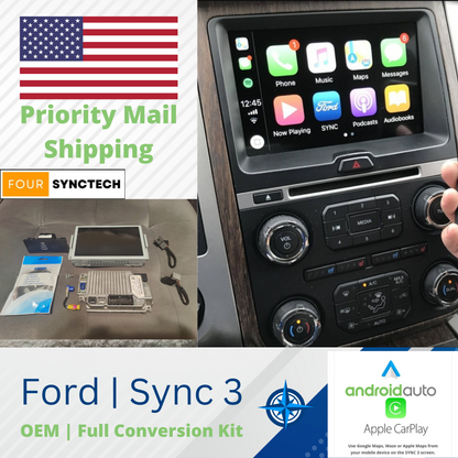 2015 - 2016 Ford Expedition Sync 3 Conversion Full Kit