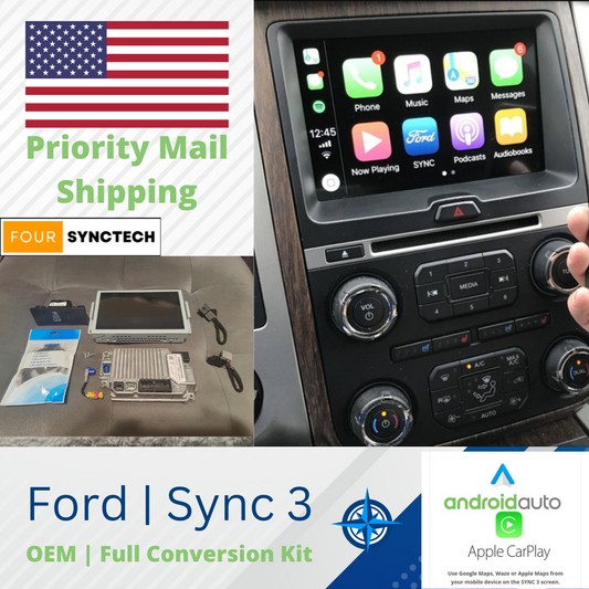 2015 - 2016 Ford Expedition Sync 3 Conversion Full Kit