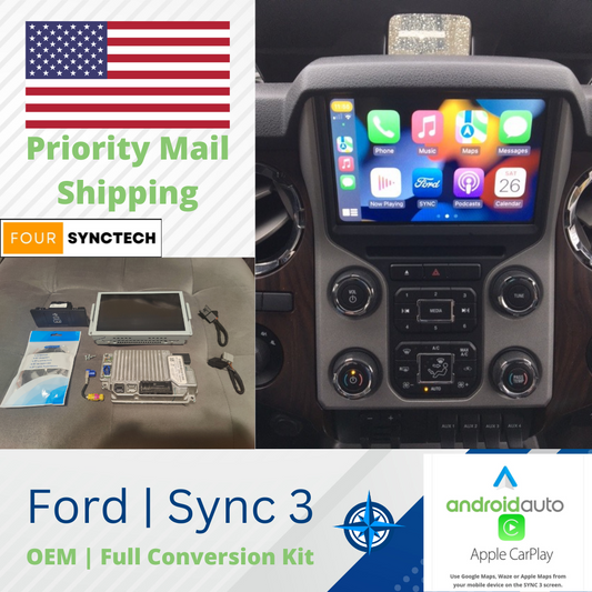 2013 - 2016 Ford  F-250 F-350 Sync 3 Conversion Full Kit