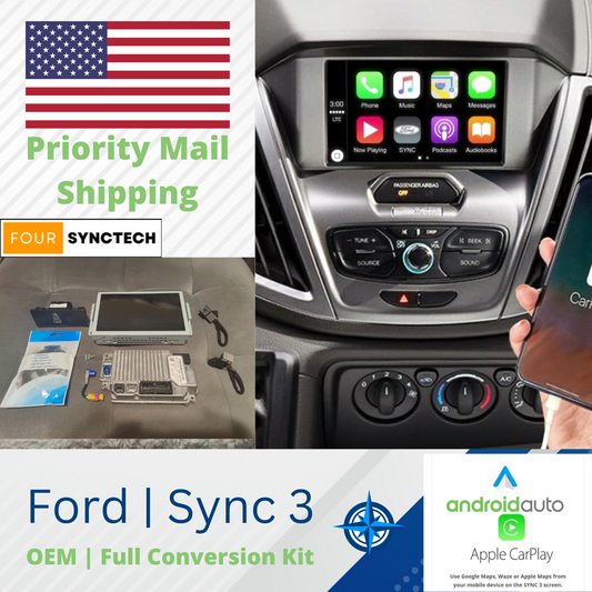 2013 - 2016 Ford Transit Sync 3 Conversion Full Kit