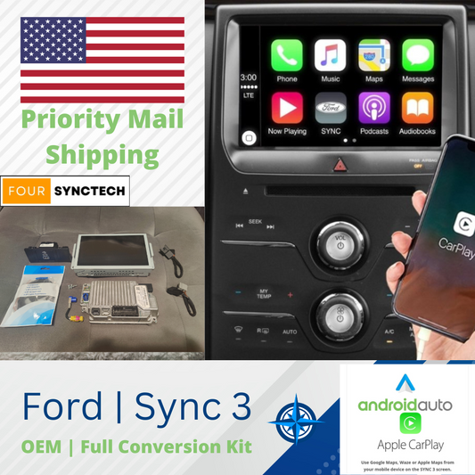 2013 - 2015 Ford Flex Sync 3 Conversion Full Kit