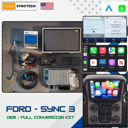 2013 - 2016 Ford F250 F350 Sync 3 Conversion Full Kit