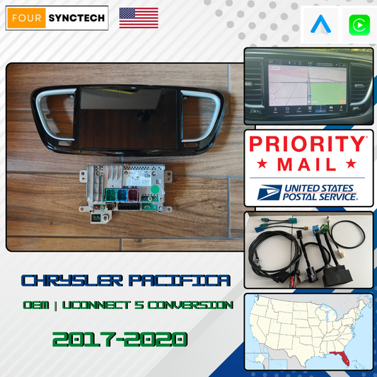 Chrysler Pacifica Uconnect 5 10.1" Full Conversion Kit