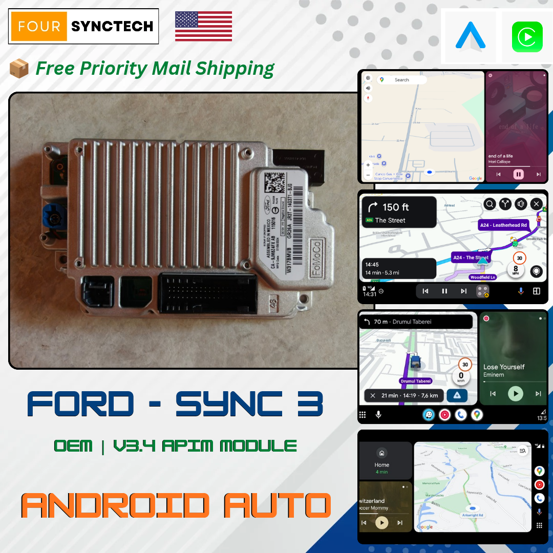 2016+ Ford Sync 3 APIM (OEM, Updated and Programmed to VIN