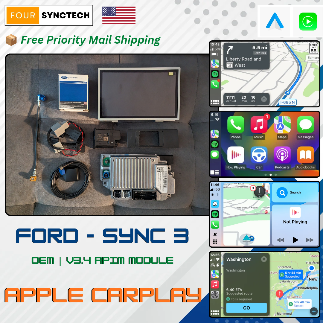 2013 - 2014 Ford  F-150 Sync 3 Conversion Full Kit