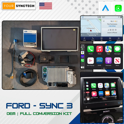 2013 - 2015 Ford Flex Sync 3 Conversion Full Kit – FourSyncTech