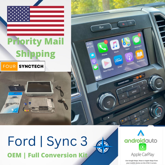 2015 - 2017 Ford  F-150 Sync 2 to 3 Full Conversion Kit
