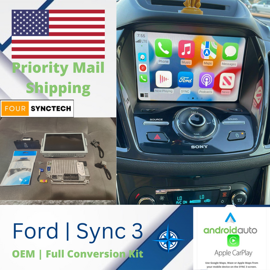 2013 - 2016 Ford Escape Sync 3 Conversion Full Kit
