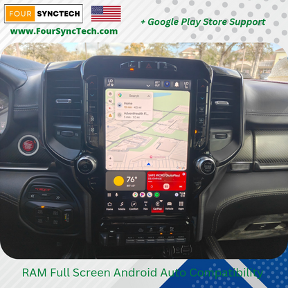 RAM Full Screen Wireless Android Auto Dongle UC5