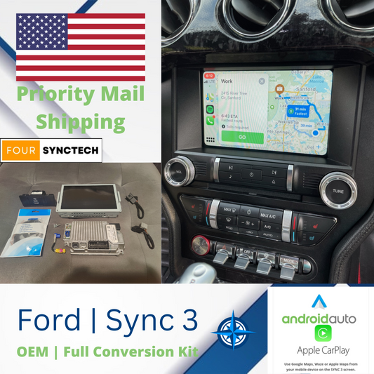 2015 - 2017 Ford Mustang Sync 3 Conversion Full Kit