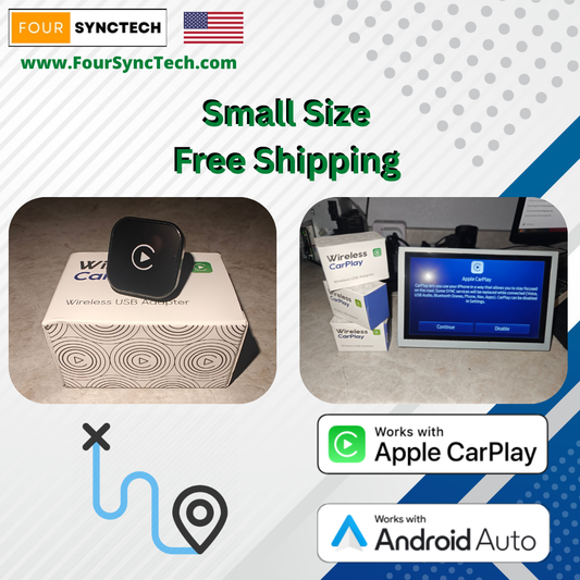 Simple Wireless Apple CarPlay and Android Auto Dongle