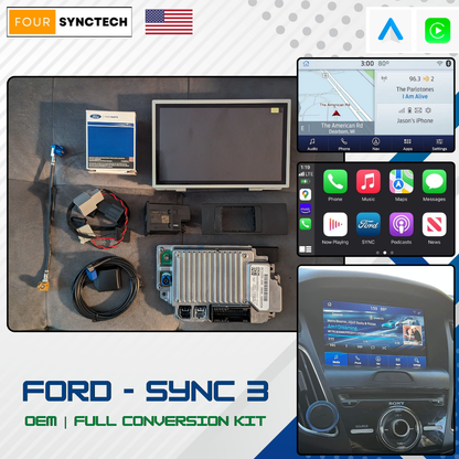 2012 - 2015 Ford Focus Sync 3 Conversion Full Kit