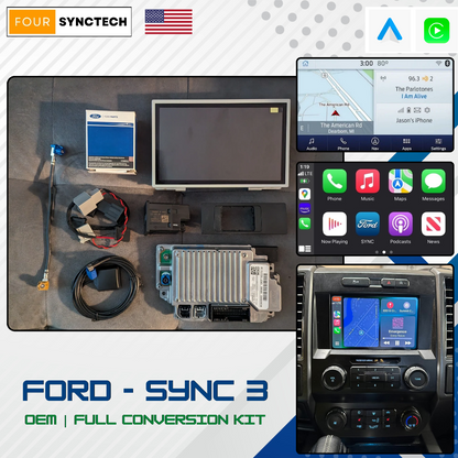 2015 - 2017 Ford  F-150 Sync 2 to 3 Full Conversion Kit