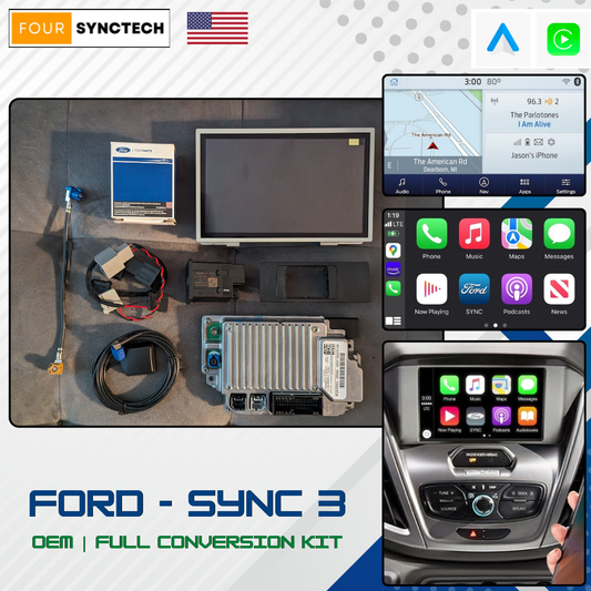 2013 - 2016 Ford Transit Sync 3 Conversion Full Kit