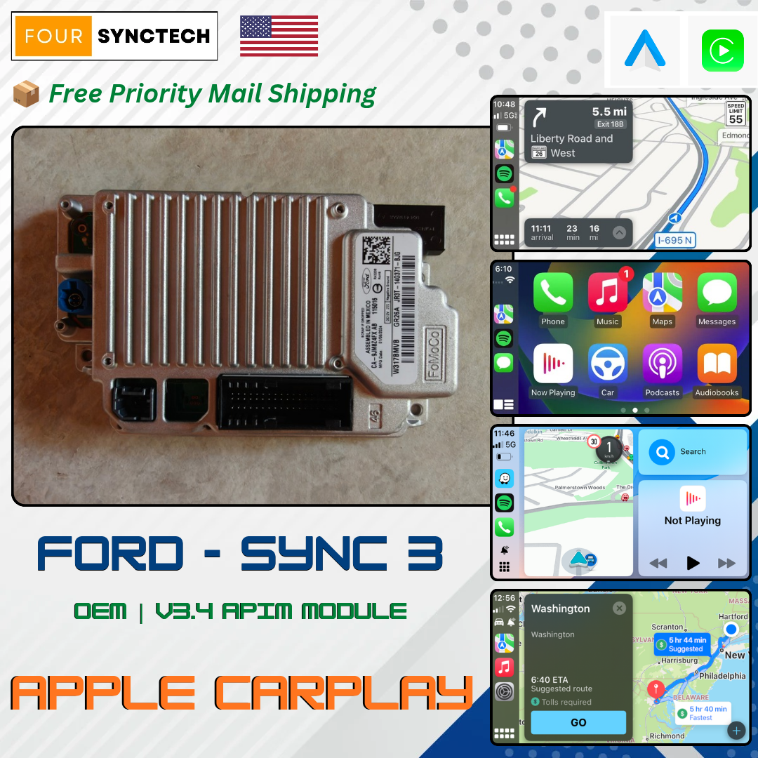 2016+ Ford Sync 3 APIM (OEM, Updated and Programmed to VIN
