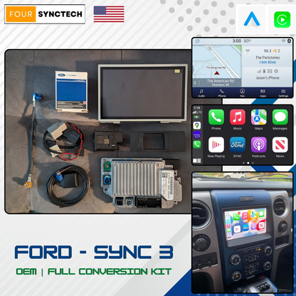 2013 - 2014 Ford  F-150 Sync 3 Conversion Full Kit